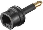 Audio Adapter Toslink Buchse auf 3.5mm optischer Stecker