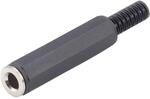 KLINKENKUPPLUNG 6,3 MM KUNSTSTOFF