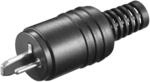 Wentronic LST 02 Lautsprecher schwarz Aderverbinder &ndash; Verbinder F&auml;den