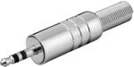 Klinkenstecker 3,5mm Stereo, Metall