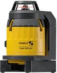 Stabila 18702 Multilinien-Laser LAX 400, 5-teiliges Set, Gelb-schwarz