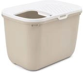 SAVIC Katzentoilette Hop In mit Einstieg von oben beige-weiss