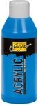 KREUL 84212 - Solo Goya Acrylic prim&auml;rblau, 250 ml Flasche, cremige vielseitig