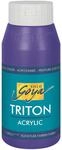 KREUL 17011 Solo Goya Triton Acrylfarbe violett, 750 ml Flasche