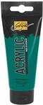 KREUL 84119 - Solo Goya Acrylic, 100 ml Tube in dunkelgr&uuml;n, cremige vielseitig