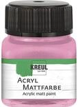 KREUL 75213 - Acryl Mattfarbe, himbeere im 20 ml Glas, cremig deckende,