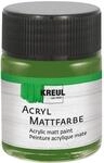 KREUL 75512 - Acryl Mattfarbe, olivgr&uuml;n im 50 ml Glas, cremig deckende,