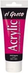KREUL 28309 - El Greco Acrylic, 75 ml Tube in magenta, hochpigmentierte, gl&auml;nzende