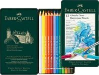 Faber-Castell 117512 Albrecht D&uuml;rer Aquarellstifte, Set mit 12 Aquarell Stiften mit