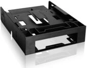 ICY DOCK 5,25" zu 3,5" Frontblenden-Adapter / Einbaurahmen f&uuml;r Zwei 2,5"...