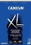 CANSON 807216 XL Mix-Media Block, DIN A3, 30Blatt,300g/m&sup2;