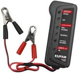 Eufab 16599 Batterie-Tester, Schwarz