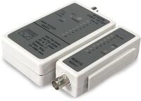 LogiLink Kabeltester RJ45 und BNC mit Remote Einheit