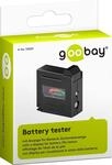 Goobay 54020 Batterietester f&uuml;r alle Batterien & Akkus Batterietester f&uuml;r AAA, AA,