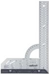 wolfcraft Universalwinkel mit Winkelmesser, 300 mm Schenkell&auml;nge | Abnehmbare