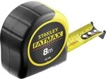 Stanley FatMax Bandmass Blade Armor (8 m L&auml;nge, Feststeller, automatischer