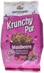 Barnhouse Krunchy Pur Waldbeere, 3er Pack (3 x 375 g Beutel) - Bio