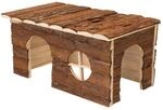 TRIXIE 62183 Haus Jerrik, Zwergkaninchen, Rindenholz, 40 &times; 20 &times; 23 cm