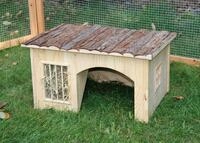Kerbl Pet Nagerh&auml;uschen mit Heuraufe
