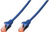 DIGITUS LAN Kabel Cat 6 - 2m - RJ45 Netzwerkkabel - S/FTP Geschirmt - Kompatibel zu