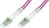 DIGITUS DK-2533-03-4 – Glasfaserkabel OM4 – 3 m – LC zu LC – Duplex LWL Kabel