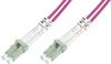 DIGITUS DK-2533-07-4 – Glasfaserkabel OM4 – 7 m – LC zu LC – Duplex LWL Kabel