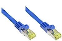 Good Connections RJ45 Ethernet LAN Patchkabel mit Cat. 7 Rohkabel und Rastnasenschutz