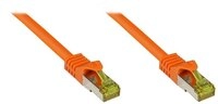 Good Connections RJ45 Ethernet LAN Patchkabel mit Cat. 7 Rohkabel und Rastnasenschutz