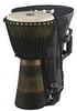 Meinl Percussion 33cm Orig. African Style Rope Tuned Wood Djembe Trommel mit Tasche -