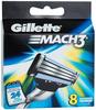 Gillette Mach3 Klingen, 1er Pack (1 x 8 Klingen)