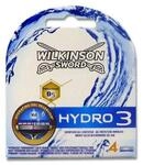 Wilkinson Sword Hydro 3 Rasierklingen, 4 St&uuml;ck