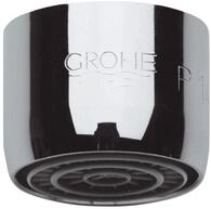 GROHE Mousseur (13,5-15,0 l/min bei 3 bar, M 22 x 1, Innengewinde, langlebig), chrom,