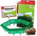 SWISSINNO Schneckenzaun mit Greifzange &ndash; Komplett-Set zum Abwehren von...