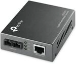 TP-Link Gigabit Single-Mode Media Converter, Complies with IEEE 802.3ab and IEEE