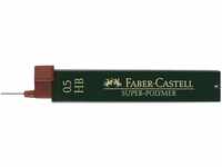 Faber-Castell 120500 - Feinmine Super Polymer, 0.5 mm, Härtegrad HB, 12 Stück