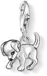 THOMAS SABO Damen Charm-Anh&auml;nger Schmetterling wei&szlig;e Steine Charm Club 925