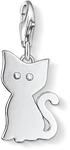 THOMAS SABO Damen Charm-Anh&auml;nger Katze Charm Club 925 Sterling Silber 1014-051-14