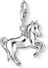 Thomas Sabo Damen Charm-Anhänger Pferd Charm Club 925 Sterling Silber 1074-007-12