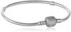PANDORA Damen-Armband Pavé-Kugelverschluss 925 Silber Zirkonia weiß 17 cm -
