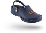 WOCK NUBE mit Einlage, Damen Arbeit Clogs, Unisex - Mann Frau Clog mit Fersenriemen,
