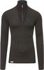 Woolpower 200 Turtleneck Long Sleeve Zipp Shirt Men - Unterwäsche, schwarz - L