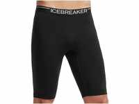 Icebreaker Herren Funktionshose Zone Shorts, Black/Monsoon/Black, S, 102809001