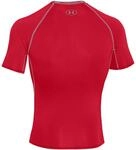 Under Armour Herren UA HeatGear Short Sleeve, lang&auml;rmliges Funktionsshirt,