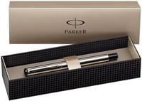 Parker S0723480 Vector F&uuml;llfederhalter (edelstahl mit edelstahleinfassung, mittlere