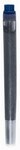 Parker Tintenpatrone Quink Packung mit 5 St&uuml;ck, schwarz/blau