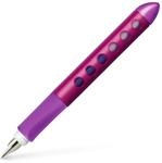 FABER-CASTELL 149848 - Schulf&uuml;ller Scribolino, f&uuml;r Linksh&auml;nder, Feder L, brombeer,