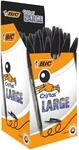 BIC Cristal Original Large Kugelschreiber, Schwarz, Strichst&auml;rke: