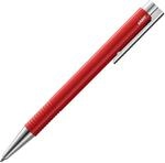 LAMY logo M+ Kugelschreiber 204 aus bruchfestem Kunststoff in der Farbe rot mit