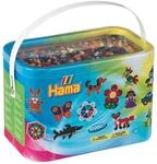 Hama Perlen 202-67 B&uuml;gelperlen im Eimer Nr. 202 mit ca. 10.000 bunten Midi