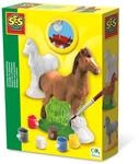 SES Creative 01211 Gips Gie&szlig;en Pferd, Kreatives Bastelset f&uuml;r Kinder